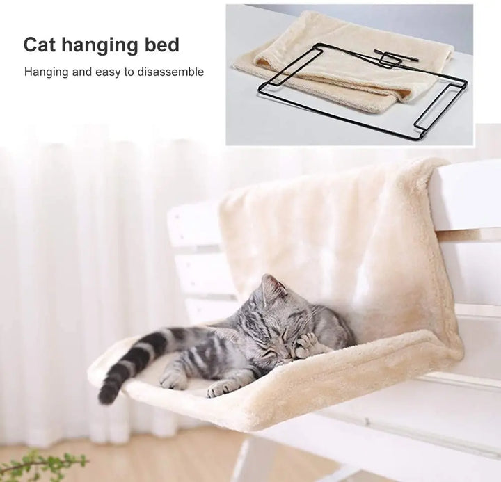 Hanging Cat Hammock for Radiator & Bench