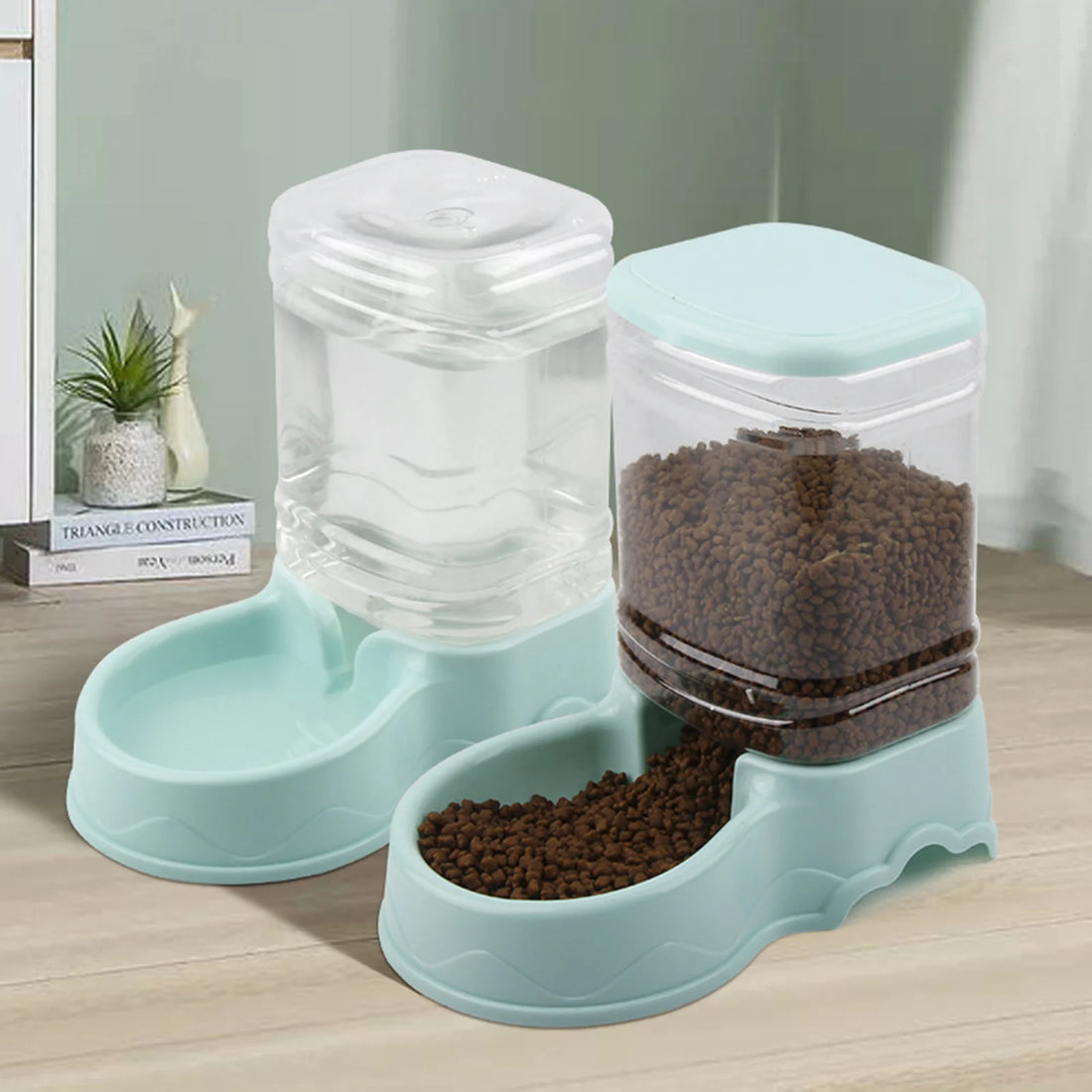 3.5L Automatic Pet Feeder Wate Food Dispenser