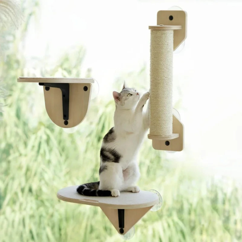 Window Mounted Cat Bed for Indoor Cats
