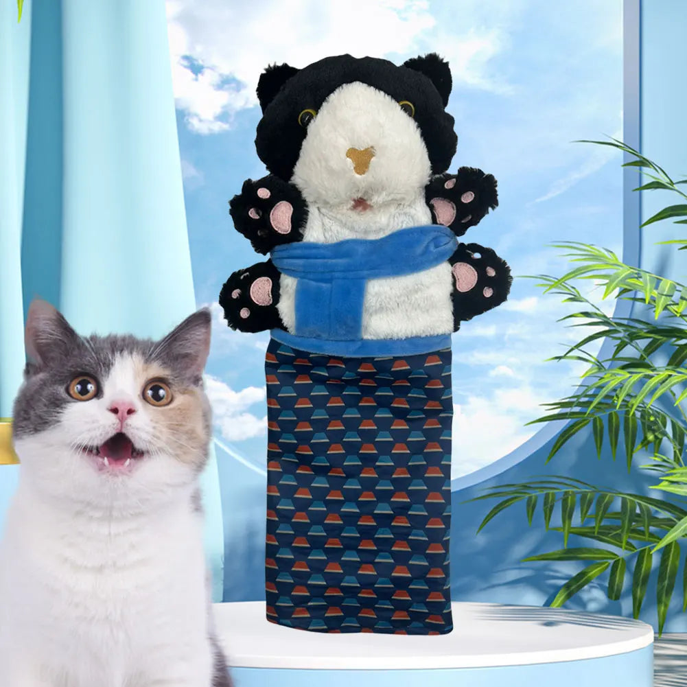 Cat Puppet Wrestler Cat Sumo Wrestling Glove Cats