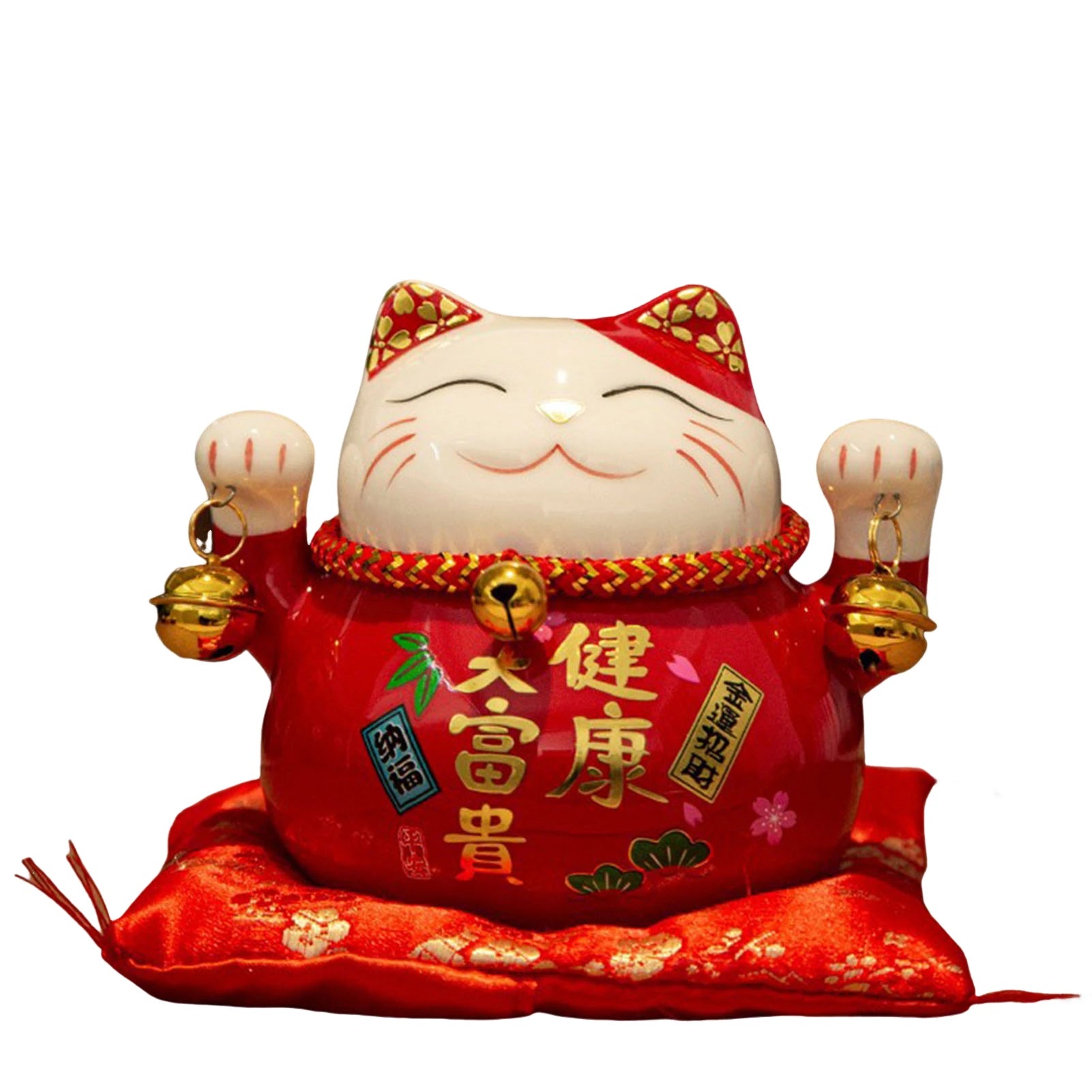 Wealth Cat Ornament: A New Year Gift