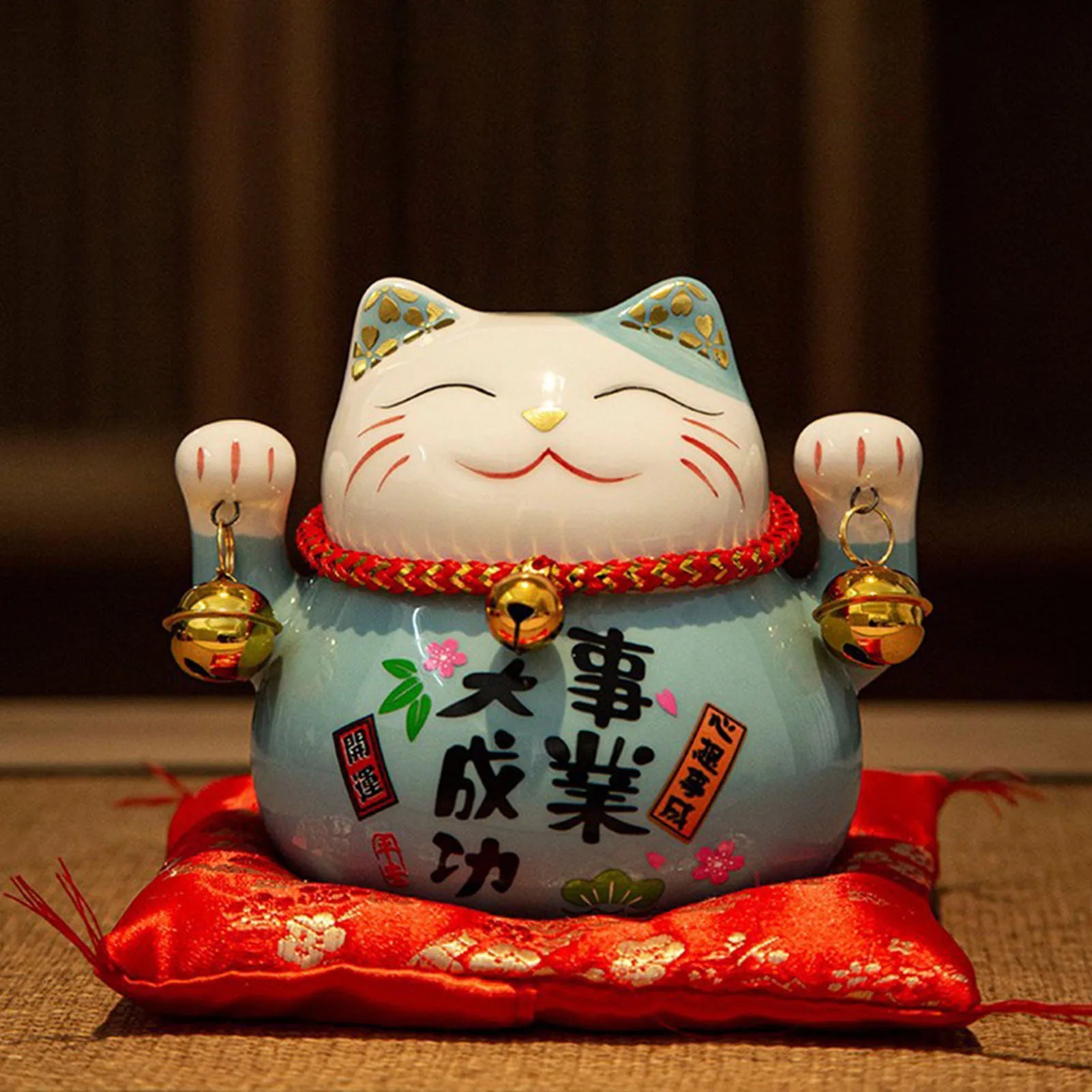 Wealth Cat Ornament: A New Year Gift