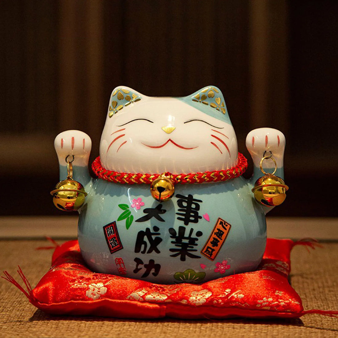 Wealth Cat Ornament: A New Year Gift