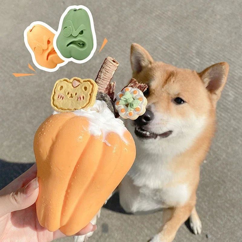 Dog Toys Puzzle Slow Food Leakage Ball Chewing Feeding Toys