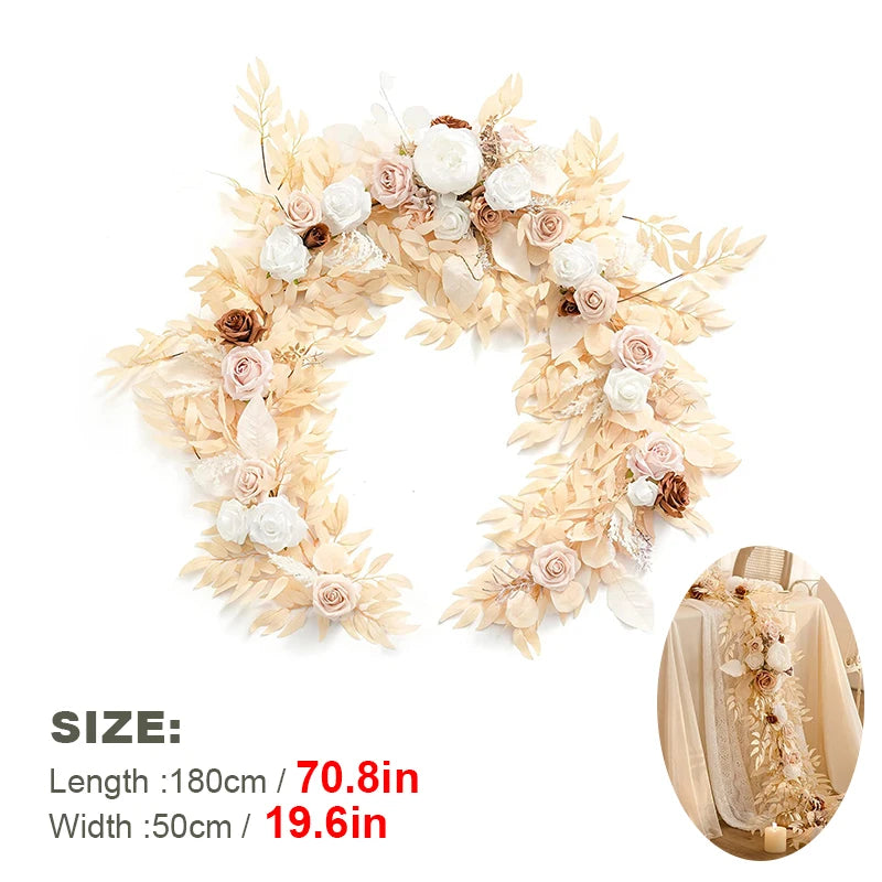 1.8m Artificial Eucalyptus Garland Wedding Runner