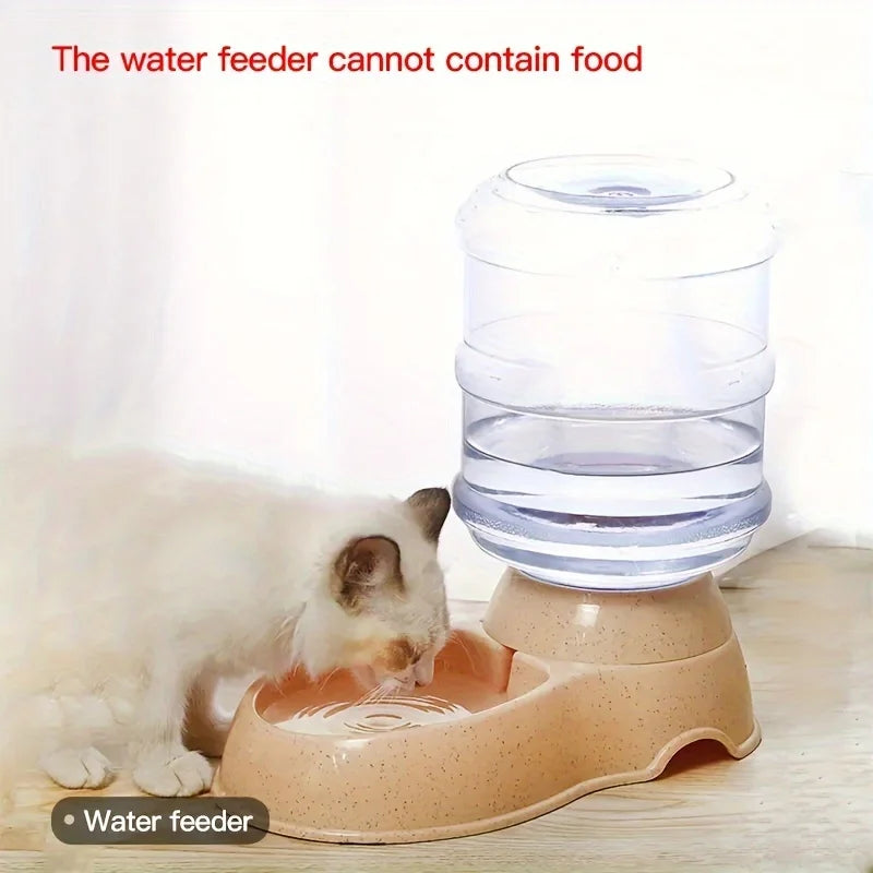 Pet dog and cat water feeding and feeder  can be large