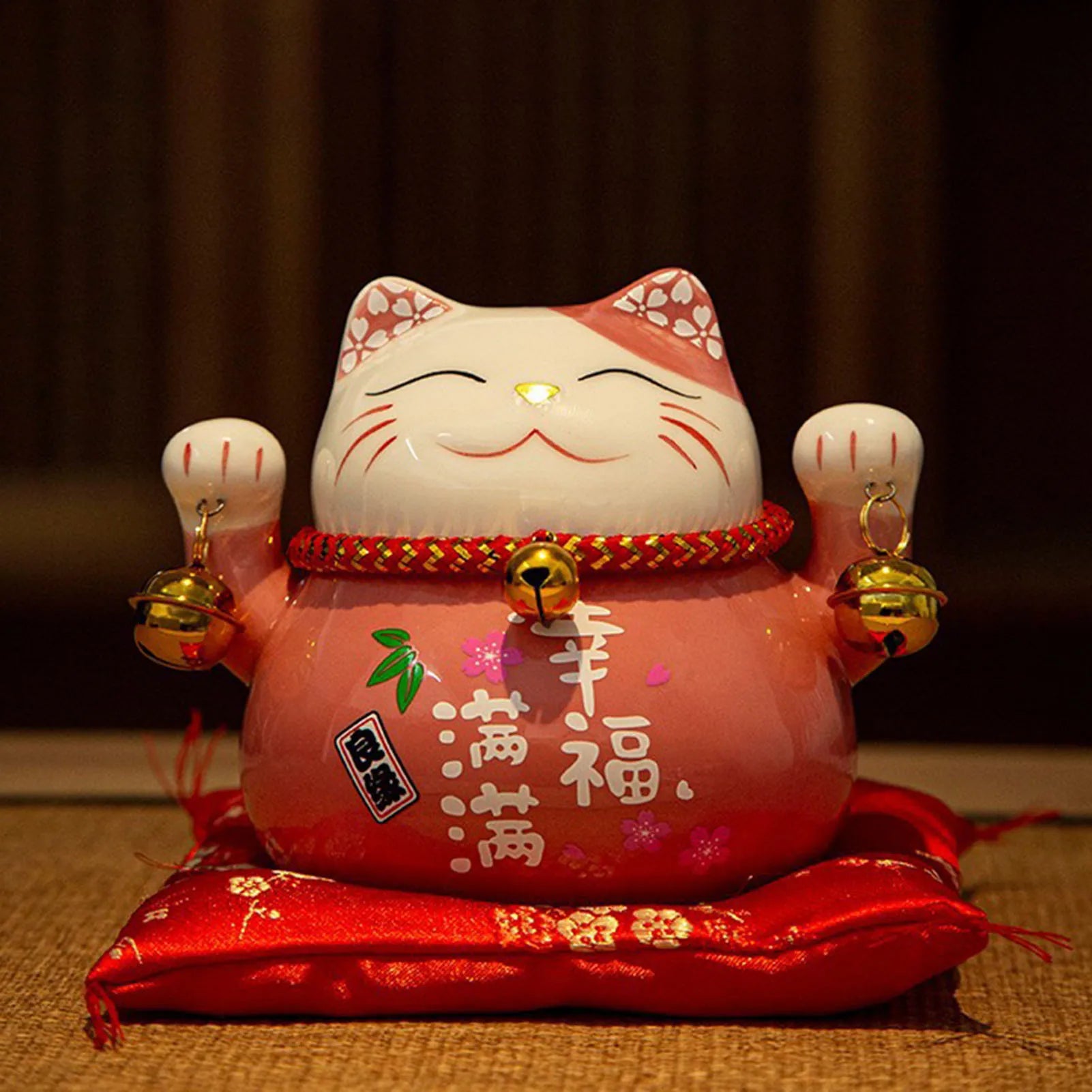 Wealth Cat Ornament: A New Year Gift