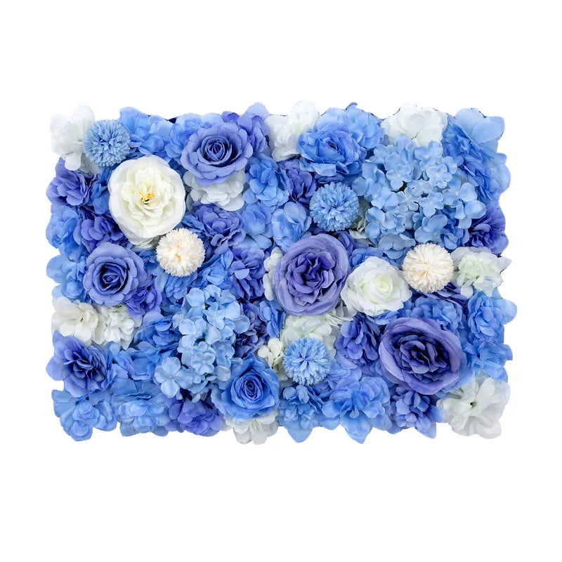 Aritificial Silk Rose Flower Wall Panels Wall Decoration Flowers