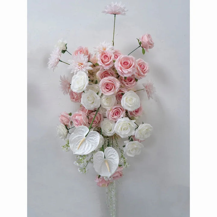 Pink Wedding Decoration Flower Arrangementwall