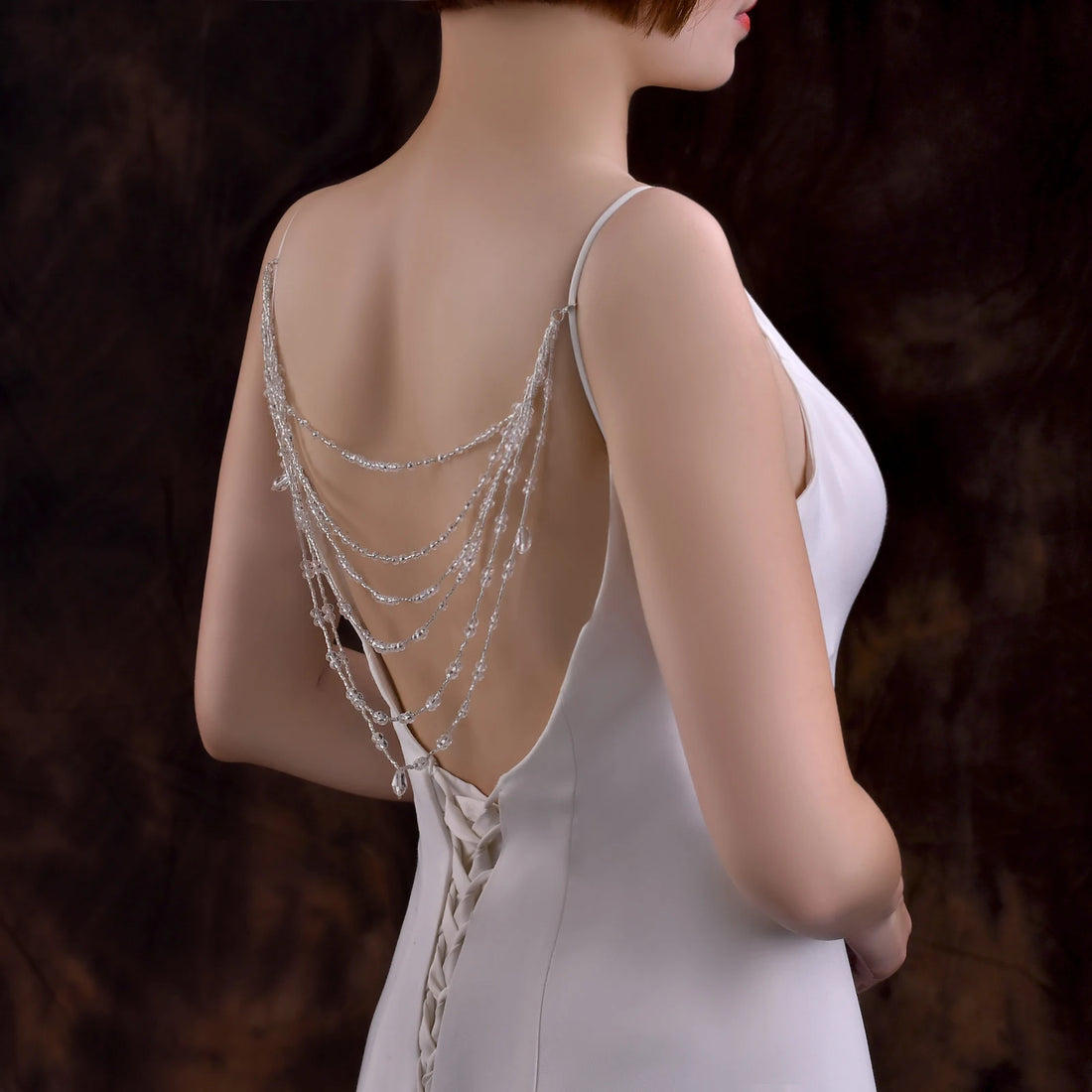 Jewelry Bride Wedding Accessories Crystal Tassel Pendant