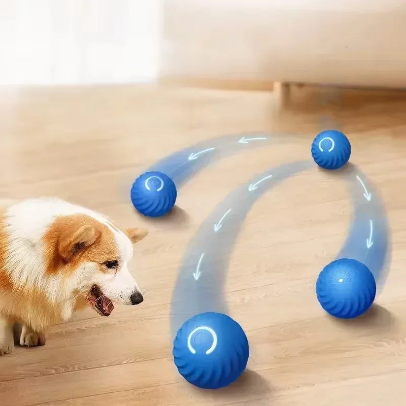 1pcs Dog Toys Intelligent Gravity Jump Ball