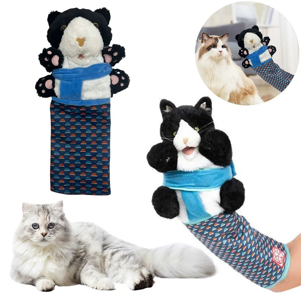 Cat Puppet Wrestler Cat Sumo Wrestling Glove Cats