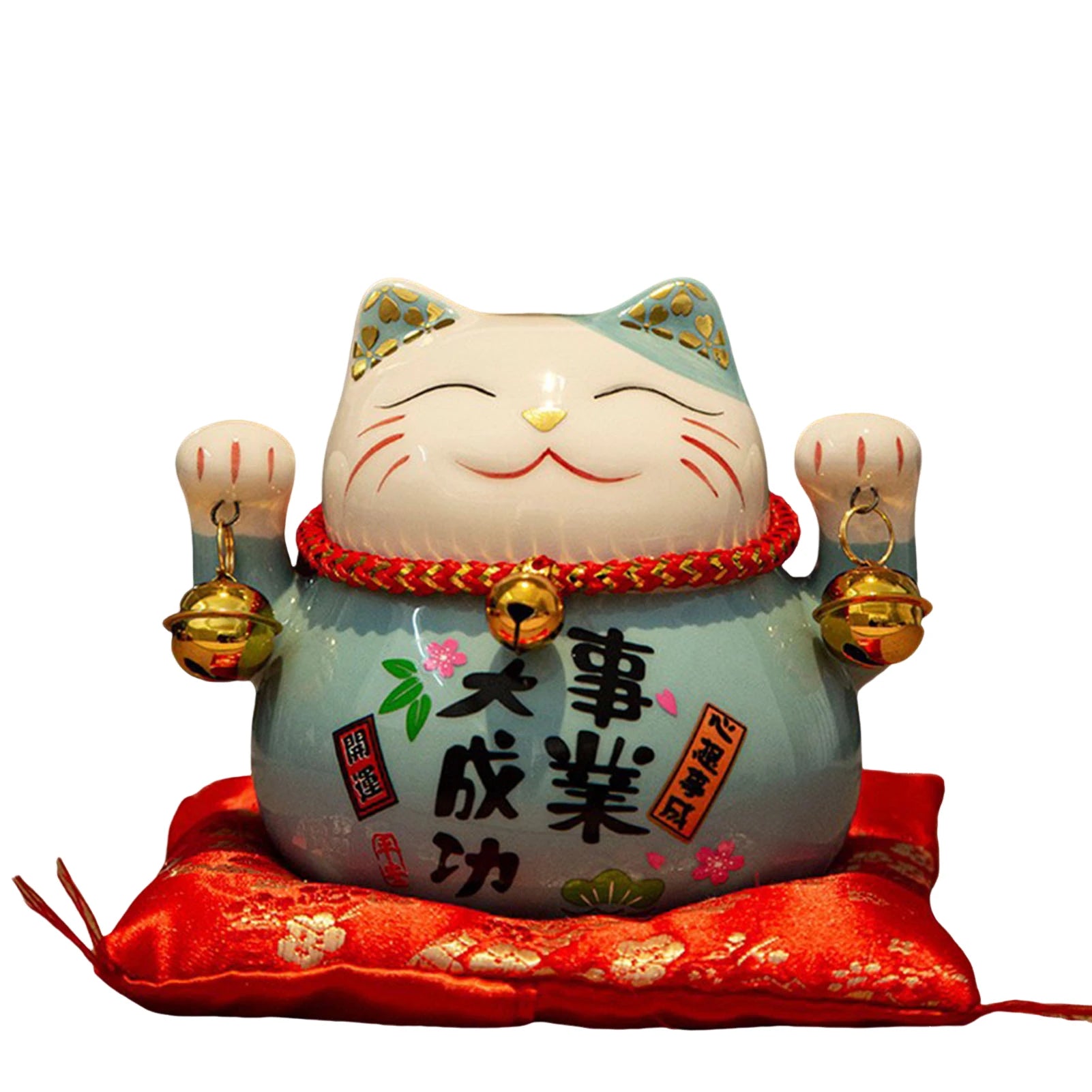 Wealth Cat Ornament: A New Year Gift