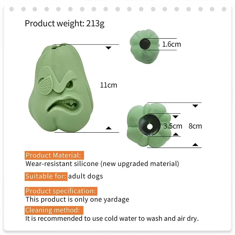 Dog Toys Puzzle Slow Food Leakage Ball Chewing Feeding Toys