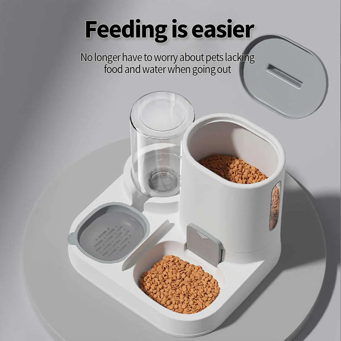 Feeder - Dual-purpose Drinking and Feeding Unit