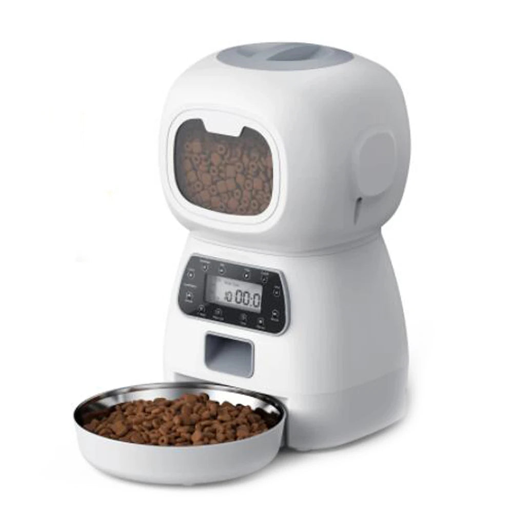 3.5L Automatic Pet Feeder Smart Food Dispenser For Cats Dogs