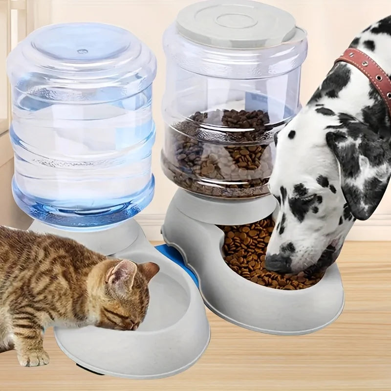 Pet dog and cat water feeding and feeder  can be large