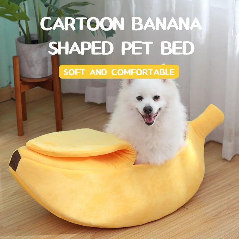 Banana Cat Bed: A Funny, Cozy Pet House
