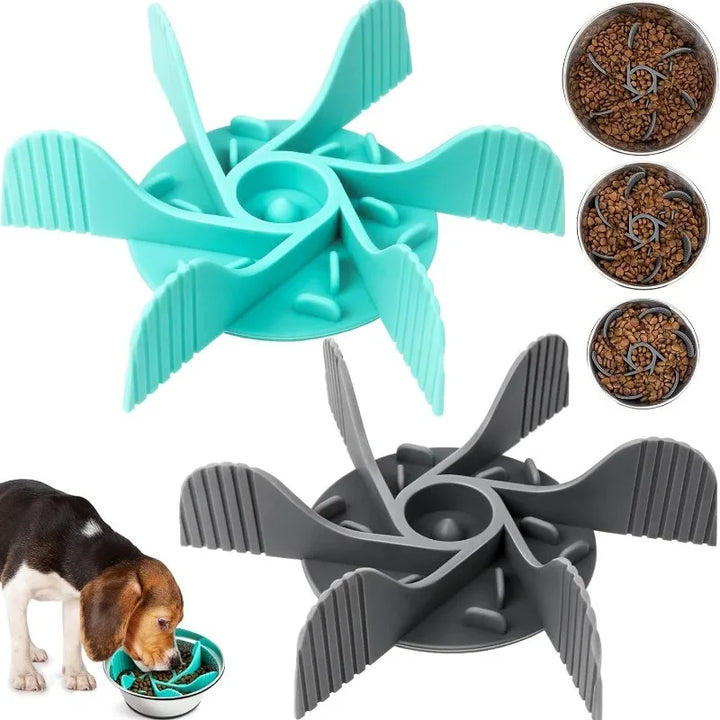 Pet Feeder Plugin Powerful Suction Cup Slow Food