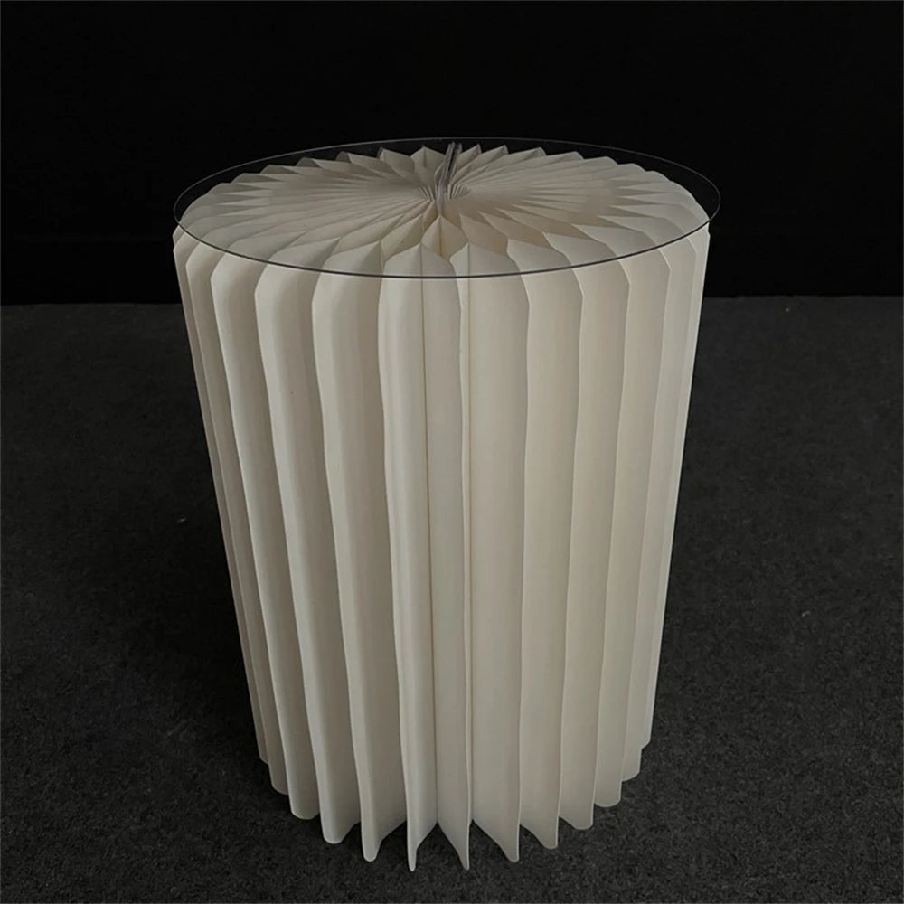 Cylindrical Paper Folding Wedding Flower Road Ornament