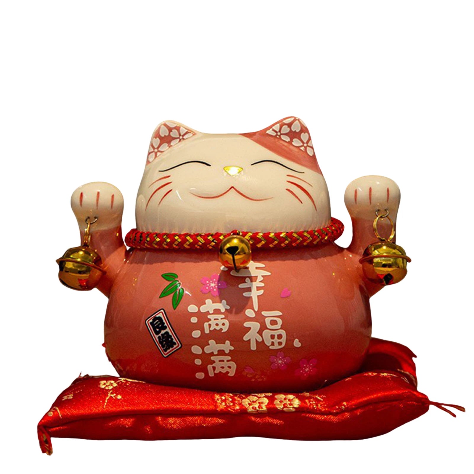 Wealth Cat Ornament: A New Year Gift
